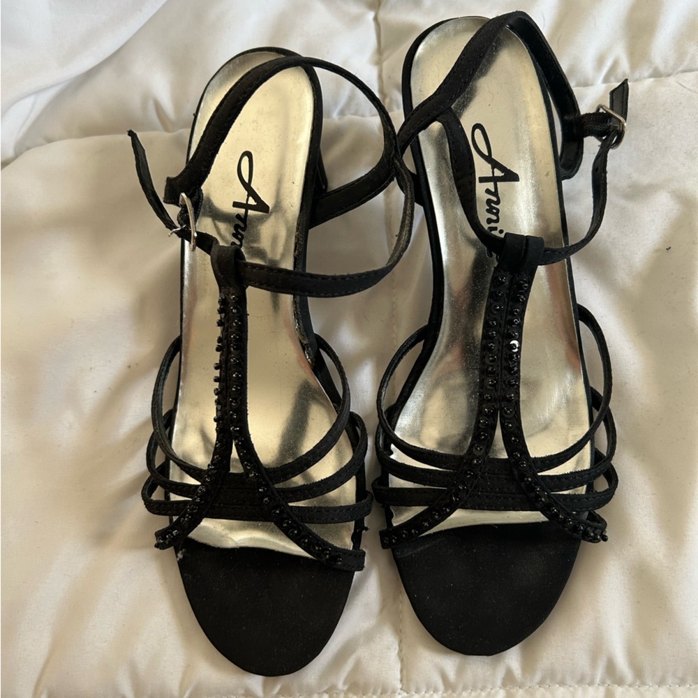 Black Strappy Sandals